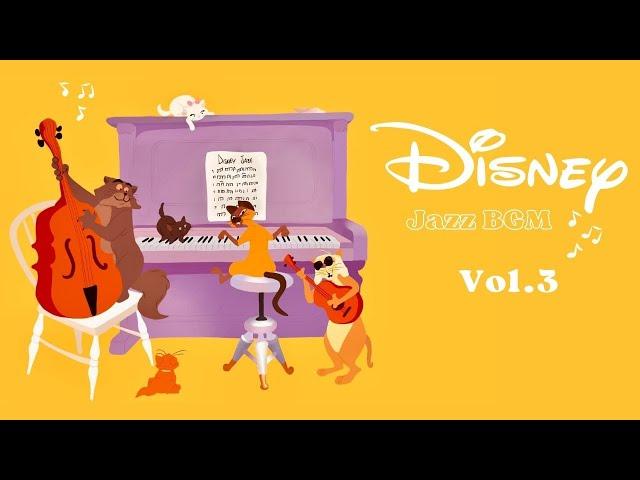 DISNEY Jazz Music Radio Vol. 3  Relaxing Guitar Collection for Studying/Working