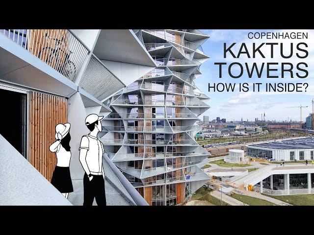 4K Copenhagen  : Kaktus Towers - Co-living From Inside