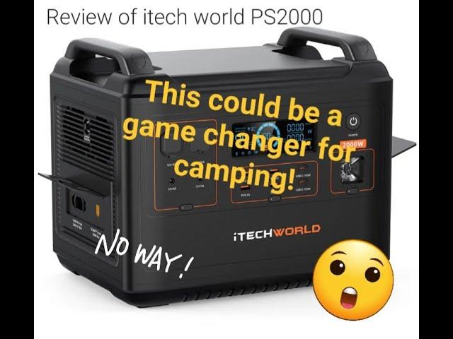 Itech World PS 2000 Power bank review