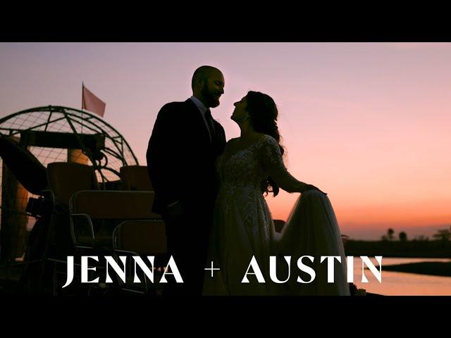 Airboat Wedding Elopement in Florida | Jenna + Austin