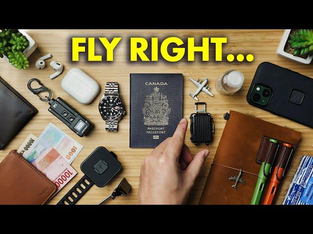 Frequent flyer’s travel EDC (after 200+ flights)