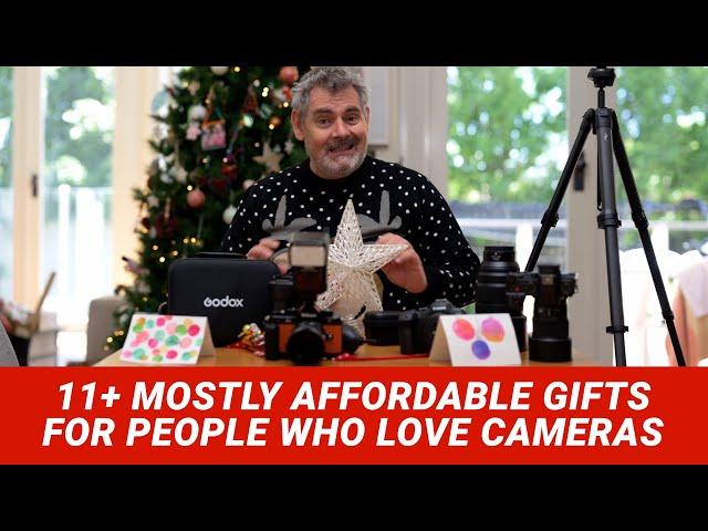 11+ FAB Gift Ideas for The Impossible To Buy For Photographers/Videographers -Canon Lumix Nikon Sony