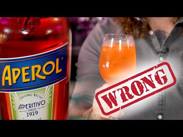 You’re Doing It All Wrong - How To Make An Aperol Spritz