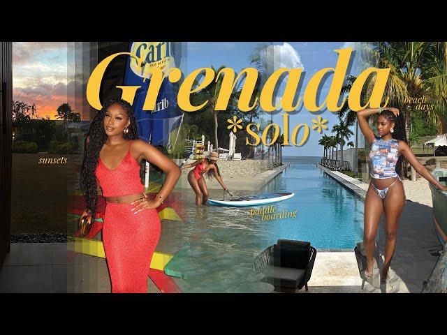 I TRAVELED TO GRENADA SOLO...a vlog | beautiful stay, doing excursions, tips on being solo + more!