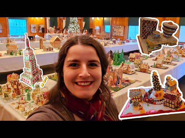 Festival of Gingerbread Fort Wayne Indiana  150 Houses  Vlogmas 2024 