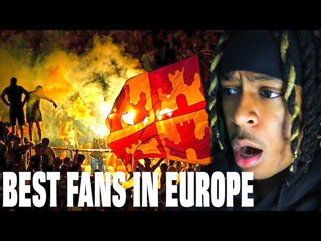 THIS IS INSANE!!! Basketball Fan Reacts to World's Best Football Fans/Ultras: EUROPE