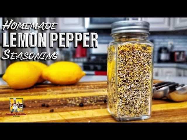 Homemade Lemon Pepper Seasoning Recipe