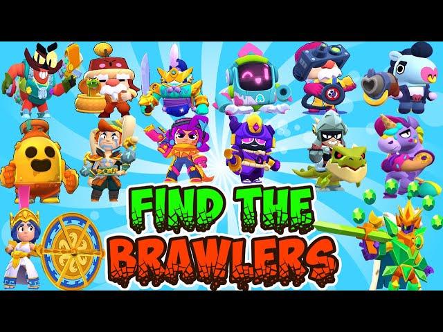 FIND the BRAWLERS New 19 BrawlersROBLOX  All Badges 160