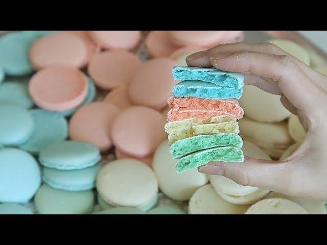 Macaron Mass Production │Iitalian Meringue Method