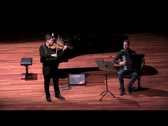 Pablo Sarasate-Zigeunerweisen on violin and accordion