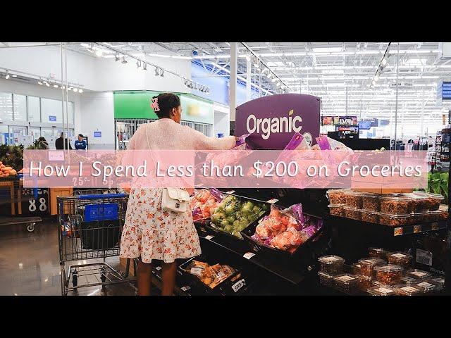 How I Save Money on Groceries | Grocery Shopping Tips for Large Families | Black Homemaker