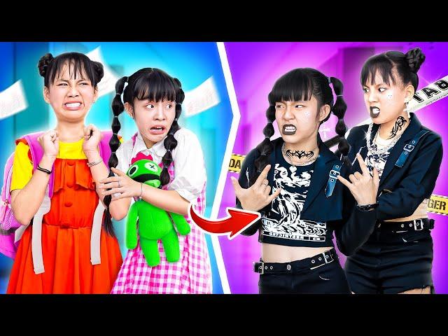 Good Student Vs Bad Student | Baby Doll & Friends Became Gangsters | Baby Doll Show