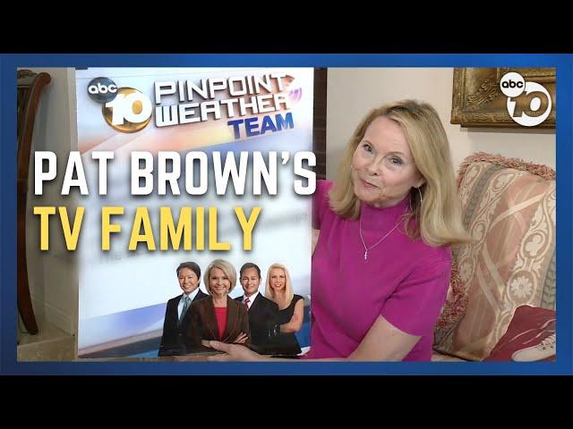 Former KGTV weathercaster Pat Brown recalls her TV family