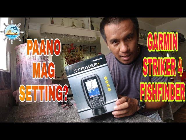 UNBOXING AND SETTING/NEW GARMIN STRIKER 4 FISHFINDER