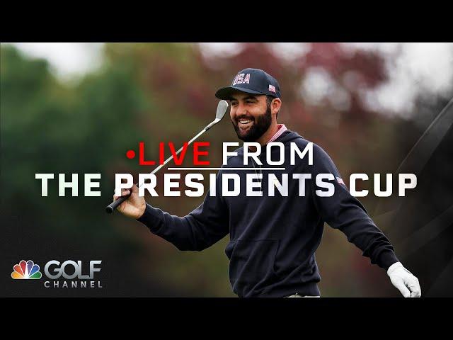 Presidents Cup, Day 3 four-ball matchups announced | Live From the Presidents Cup | Golf Channel