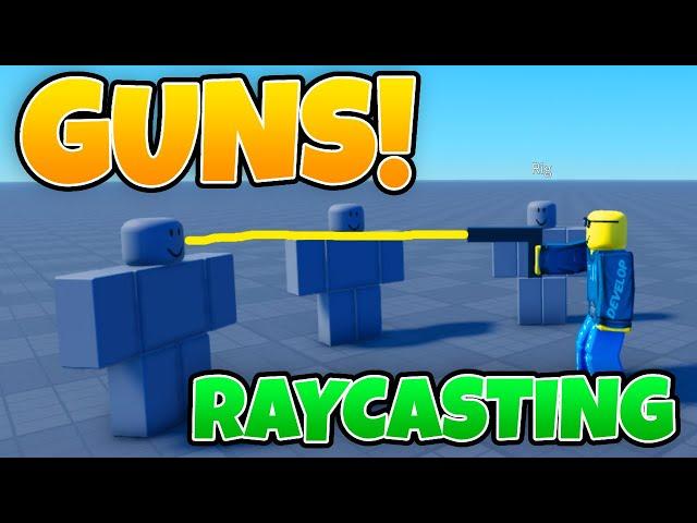 How to MAKE a GUN in Roblox Studio 2023 (Raycasting)