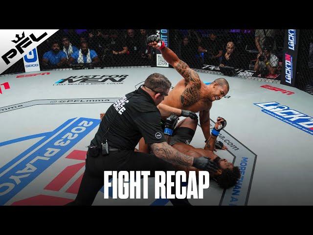 6'8" Phenom Renan Ferreira Delivers Wild KO in Front of Jon Jones