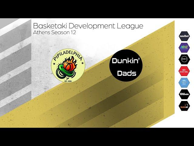 Basketaki The League - Pipiladelphia Vs Dunkin’ Dads (13/10/2024)