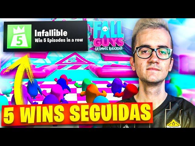  CONSIGO EL LOGRO MÁS DIFICIL EN FALL GUYS (5 WINS SEGUIDAS)