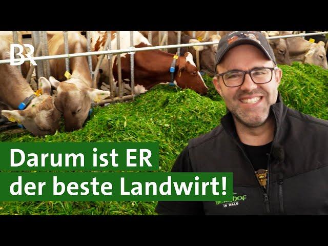 Ceres Award: Tobias Babel ist mit seinem Milchviehbetrieb Landwirt des Jahres 2024 | Unser Land | BR