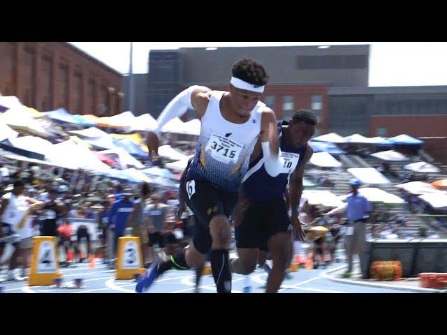 Legally Blind Sprinter Noah Malone Strives For Greatness