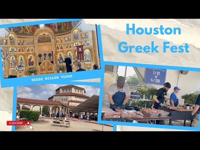 2024 Greek Festival, Houston TX| Tour of St Basil the Great Orthodox Church