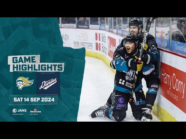 HIGHLIGHTS: Stena Line Belfast Giants vs Dundee Stars