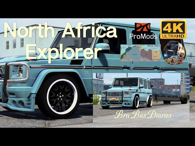 Mercedes Benz G63 | North Africa Map | Special Uber Package | Euro Truck Simulator 2 v1.52 Episode 3