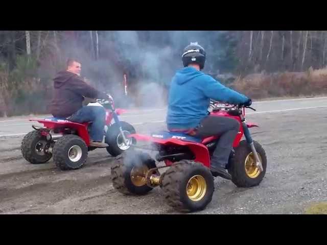 Honda 250r vs Honda 350x 3 wheelers