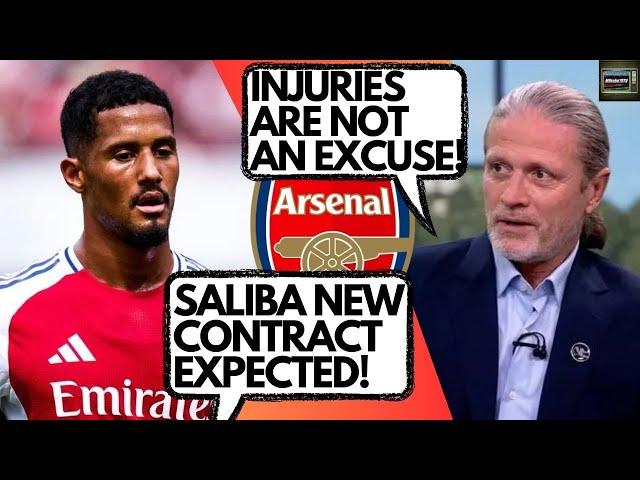 Petit says: 'Injuries are NOT an excuse!' - Saliba new contract offer expected - Arsenal problems