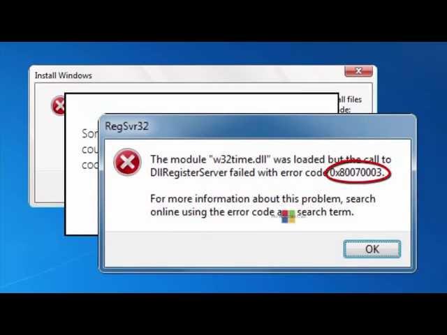 How to Fix Windows PC Error 0x80070003