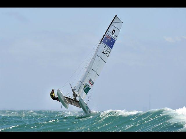 A wild beast to tame... - Olympic Nacra 17 sailing