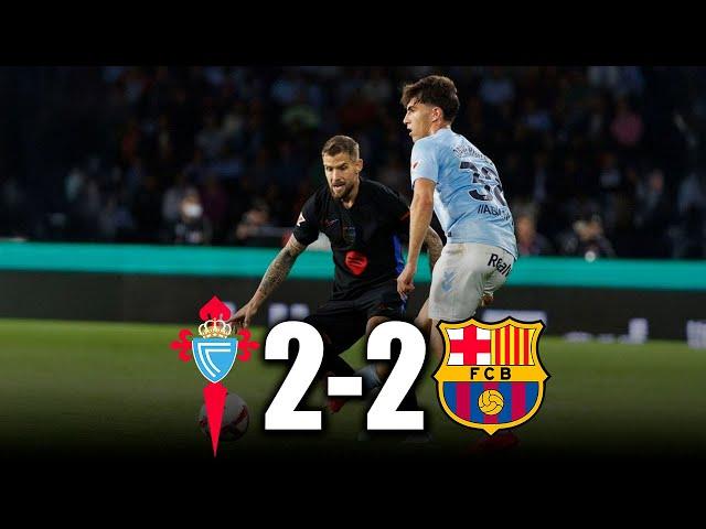 BARCELONA vs CELTA de VIGO 2-2  | ANALISIS del Partido  |  LA LIGA 2024