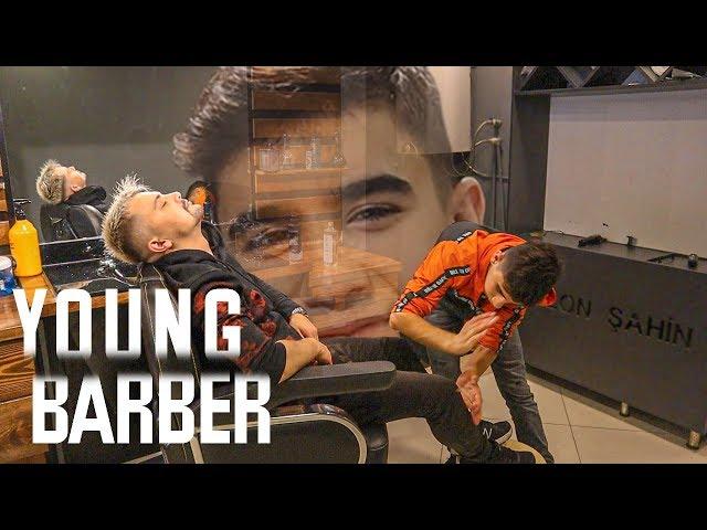 YOUNG BARBER ASMR MASSAGE | BARBER to BARBER ASMR HEALING THERAPY