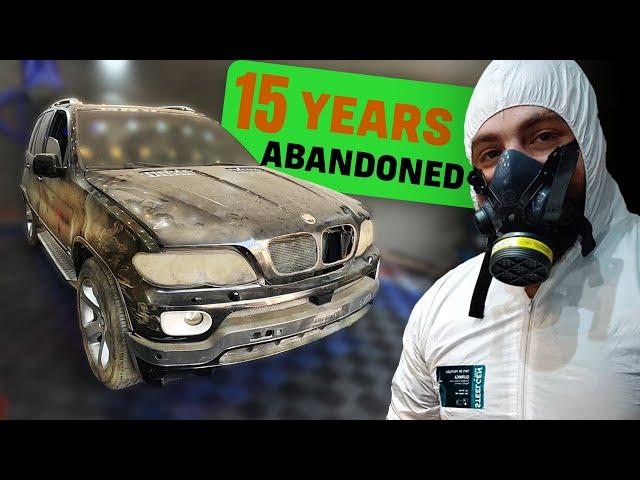 THE BEST GENERATION OF BMW? | BMW X5 15 YEARS ABANDONED! CAR DETAILING