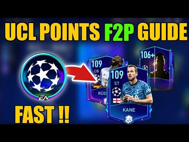 how to get more ucl points in fifa mobile. (just 4 steps super easy)