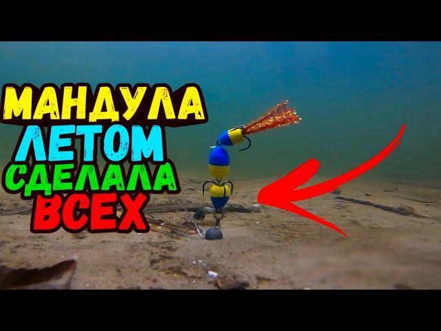 Ловля ПАССИВНОГО судака на МАНДУЛУ в ЖАРУ!!! Ловля судака на джиг, Судак