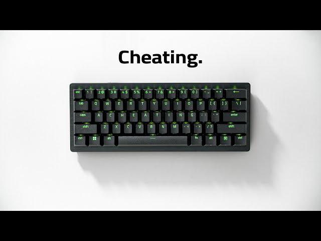 Razer's New Keyboard IS cheating.