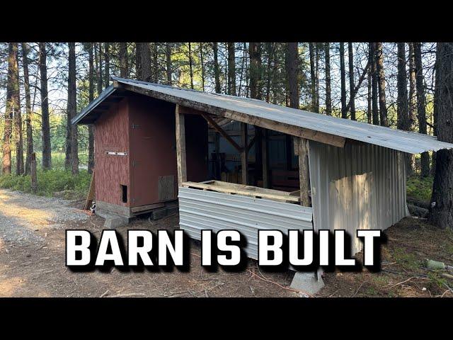 Constructing a barn and septic system at our property