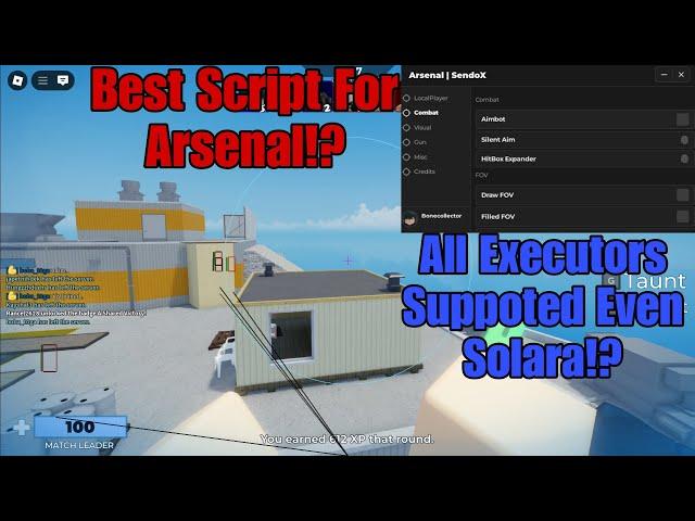 Best Script For Arsenal Silent Aim, Aimbot and much more all executor supported even solara!?