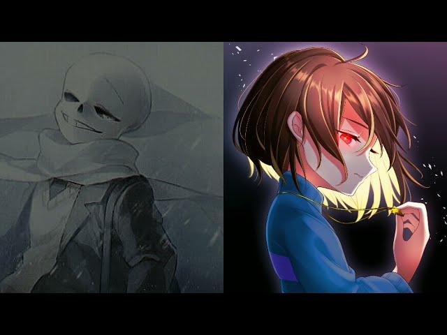 「Japanese」Sans vs Frisk | Stronger than you Duet