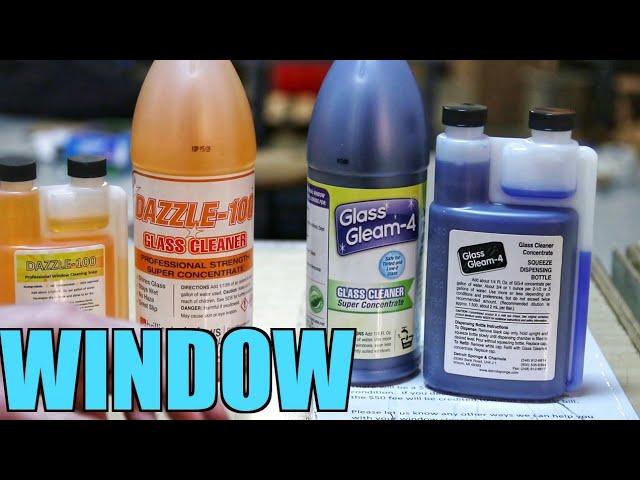 The Best Window Cleaning Solution | Dish Soap vs Professional Cleaning Products | Detroit Sponge