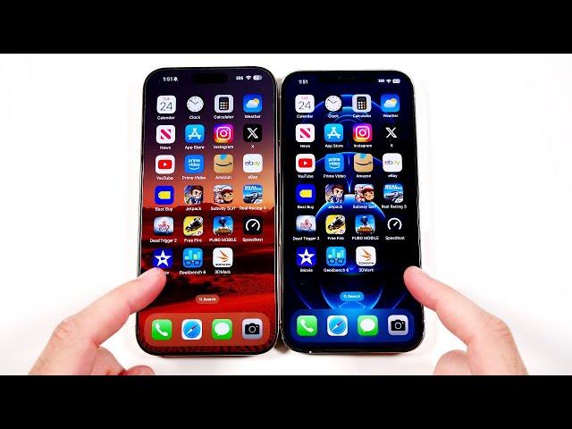 iPhone 16 Pro Max vs iPhone 12 Pro Max Speed Test