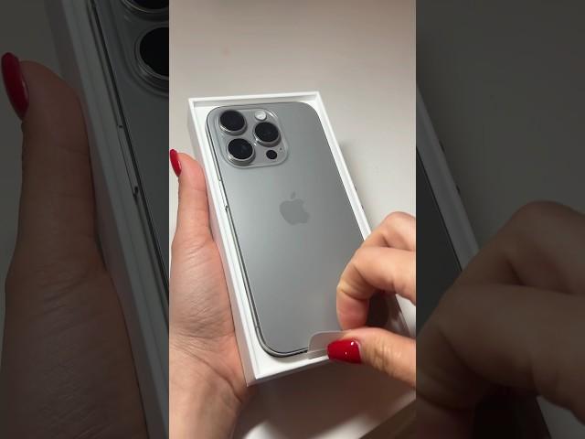 Iphone 15 Pro Unboxing | asmr