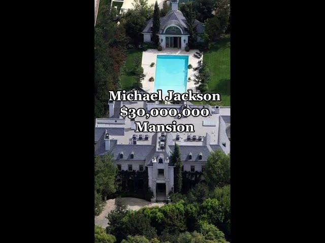 Michael Jackson! Most Expensive Mansion 2023 #shorts #michaeljackson #celebnews