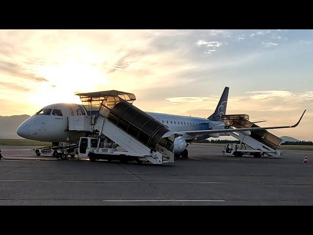 Air Montenegro |PODGORICA - BELGRADE| Embraer E195LR |4O-AOA| Flight Report