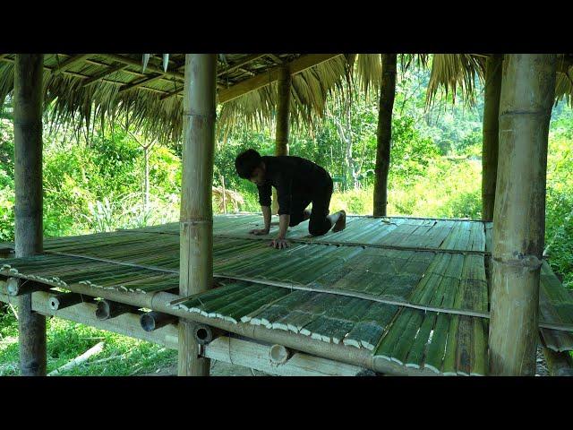 3 days The design boy used bamboo as the foundation for the second floor of the house