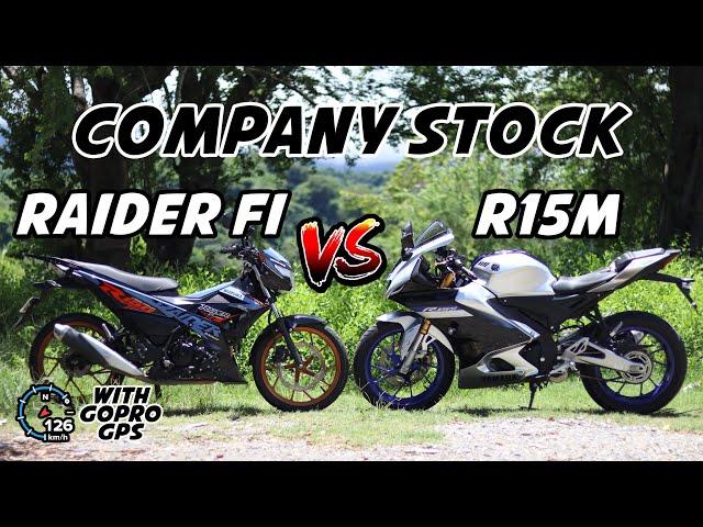 RAIDER 150 Fi vs R15M/R15v4 | COMPANY STOCK