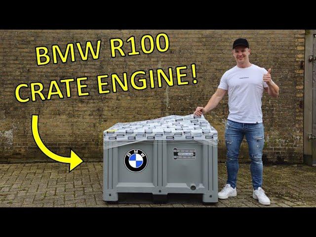 I've Got a NEW Scrambler Build! BMW R100 Crate Engine