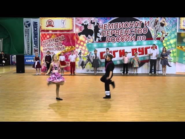 Russian Open Boogie Woogie Championship '16 - Juniors /Final - Lebedev Kirill - Milovanova Dana